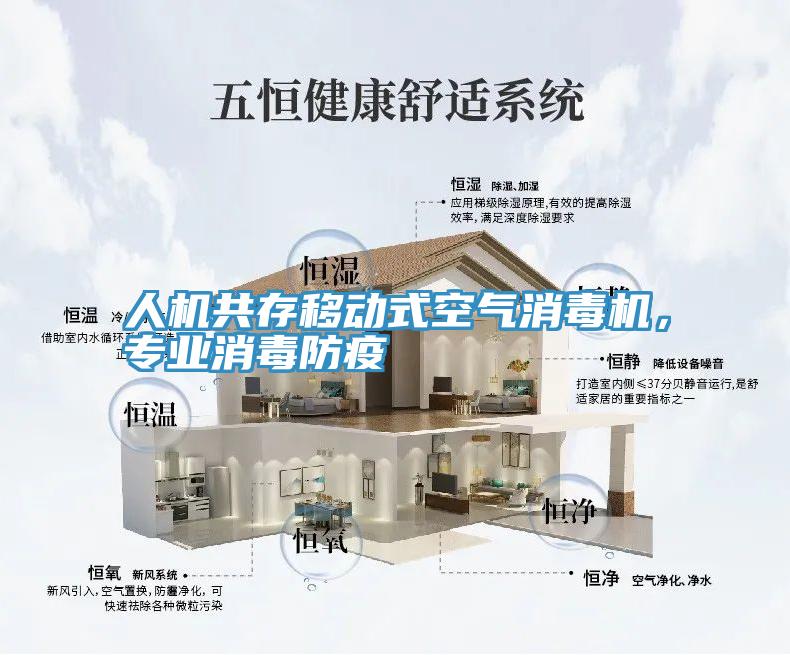 人機共存移動式空氣消毒機，專業(yè)消毒防疫