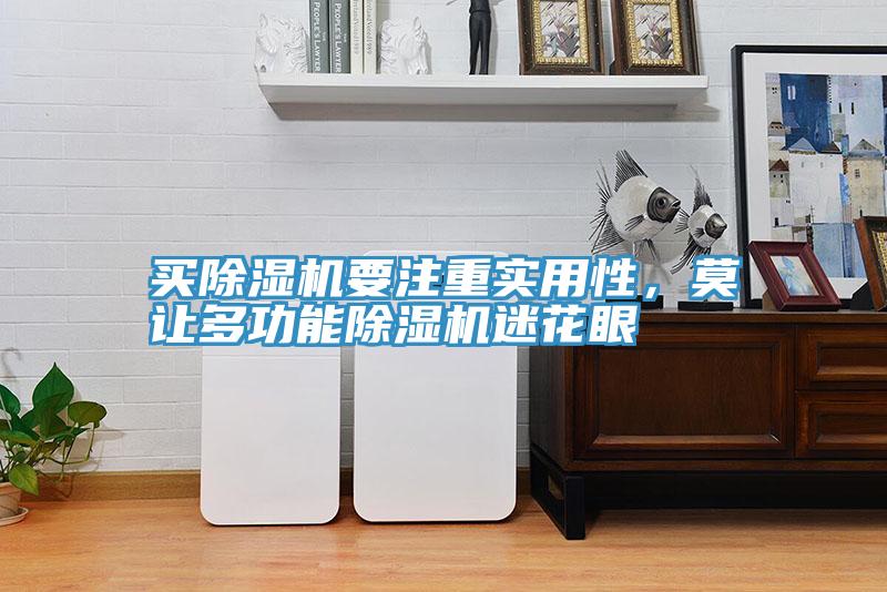 買除濕機(jī)要注重實(shí)用性，莫讓多功能除濕機(jī)迷花眼