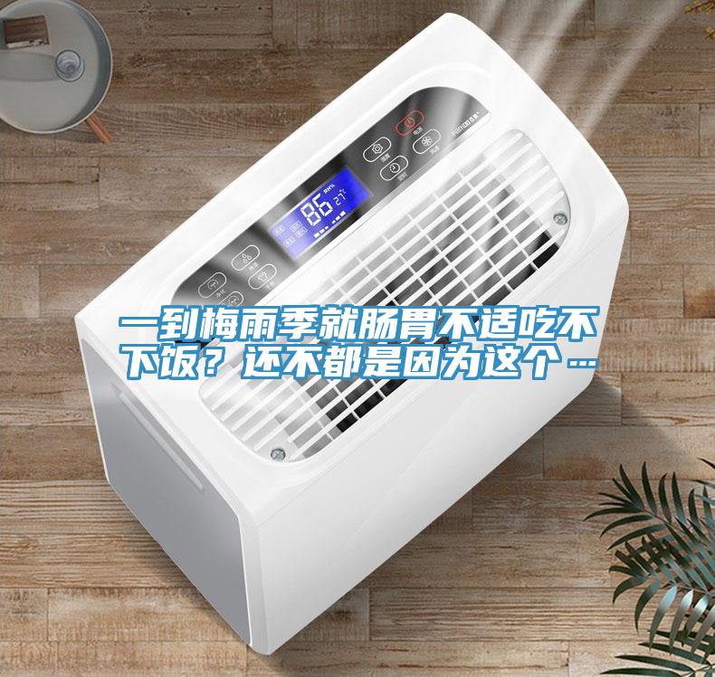 一到梅雨季就腸胃不適吃不下飯？還不都是因?yàn)檫@個(gè)…