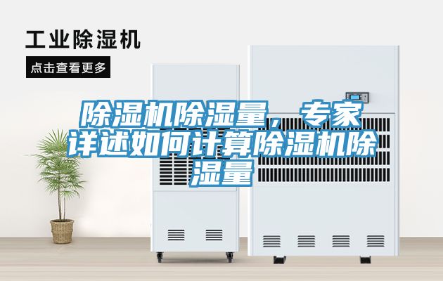 除濕機除濕量，專家詳述如何計算除濕機除濕量
