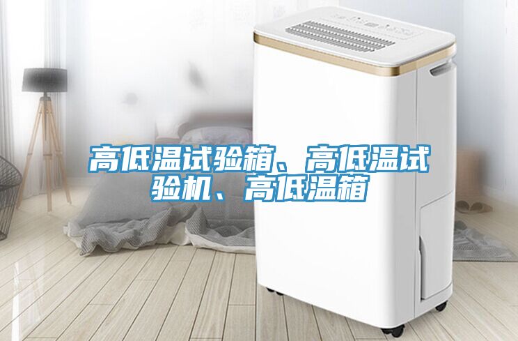 高低溫試驗箱、高低溫試驗機、高低溫箱