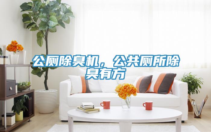 公廁除臭機(jī)，公共廁所除臭有方