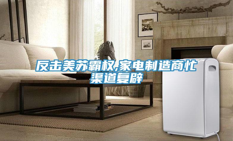 反擊美蘇霸權(quán),家電制造商忙渠道復辟