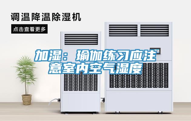 加濕：瑜伽練習應注意室內(nèi)空氣濕度