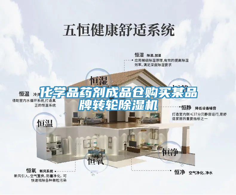 化學品藥劑成品倉購買某品牌轉(zhuǎn)輪除濕機