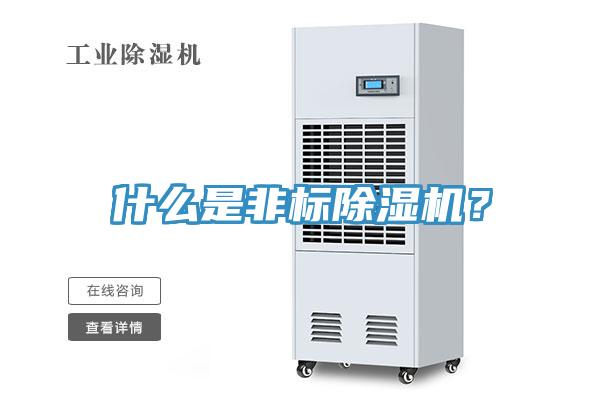 什么是非標除濕機？
